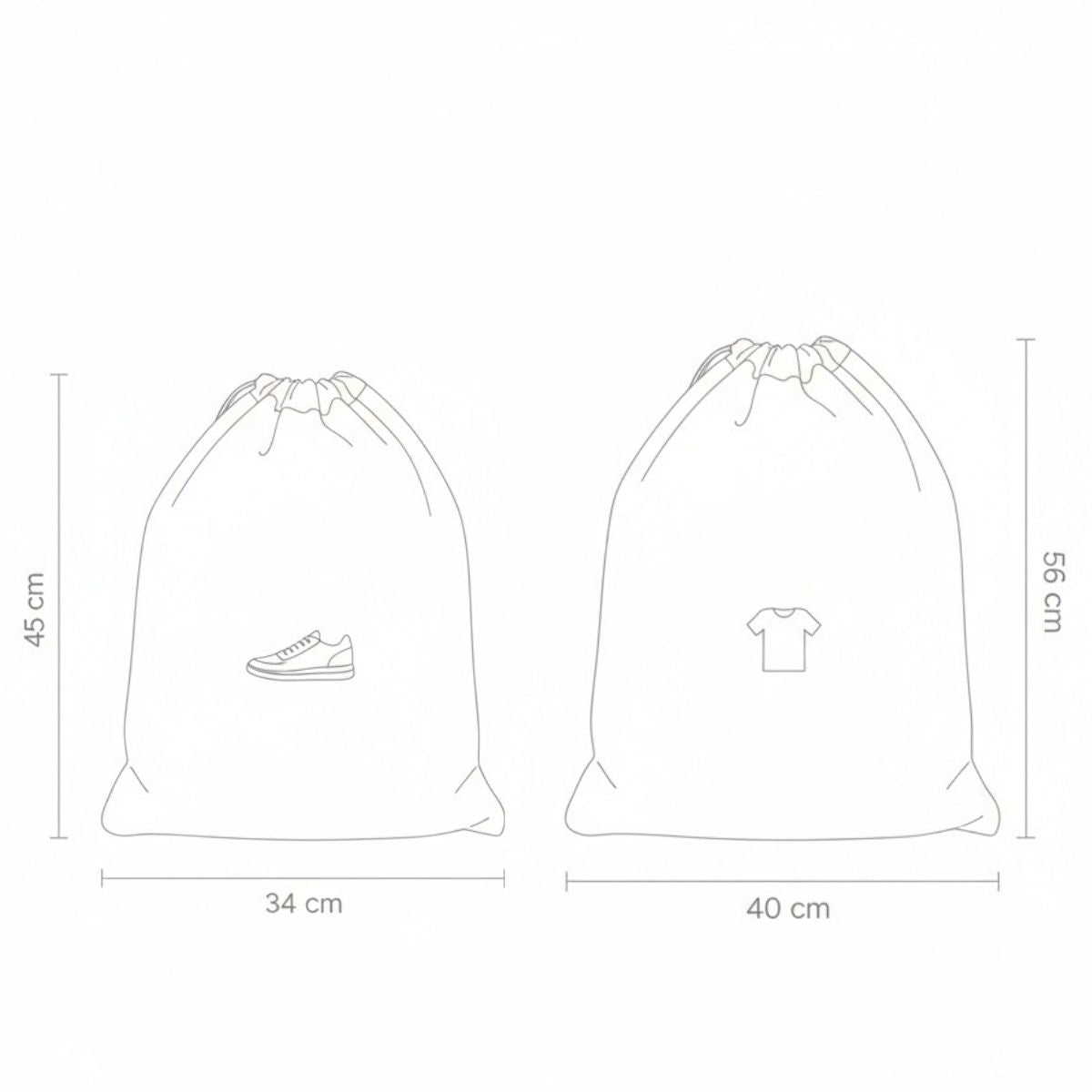 Worki na pranie i buty